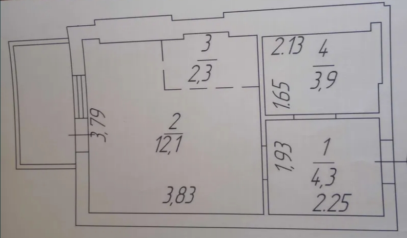 продажа однокомнатной квартиры номер A-174025 в Малиновском районе, фото номер 4